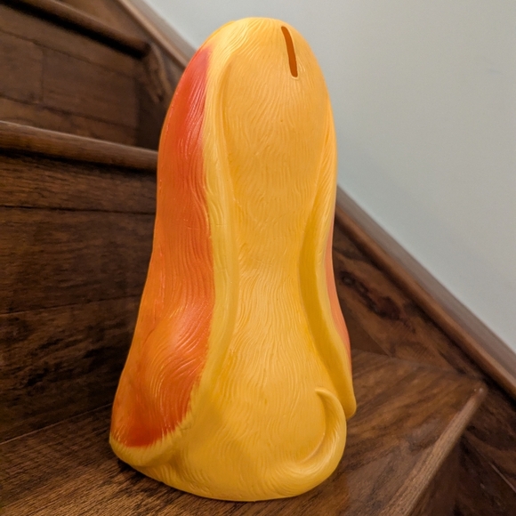 Vintage Retro 1970’s Plastic Crying Basset Hound Piggy Bank Excellent Condition - Picture 5 of 8